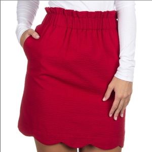 LJ red skirt